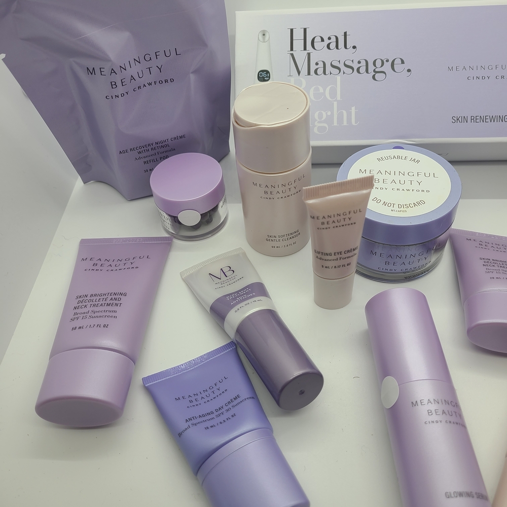Meaningful Beauty Skincare Purple and Pink Moisturizer - Picture 2 of 3
